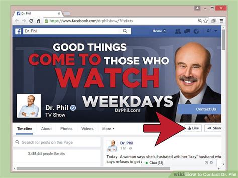 How to Contact Dr. Phil .